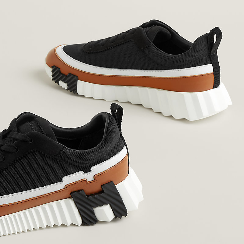 【デザインがオシャレ♪】HERMES スニーカー Bouncing ブラック Bouncing sneaker | Hermès Mainland China